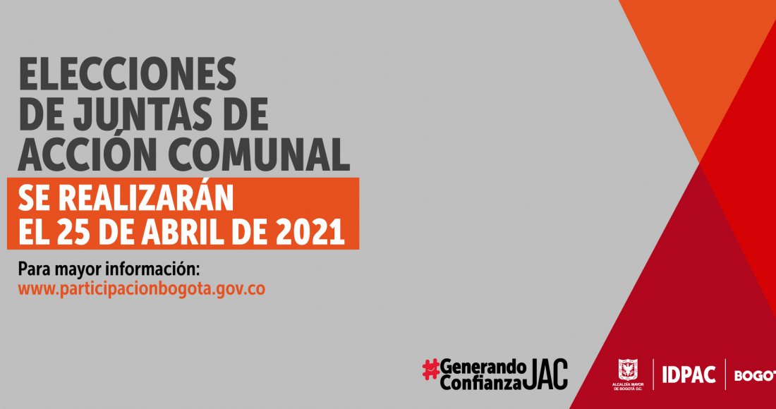 Elecciones de Juntas de Acción Comunal se realizarán el próximo año