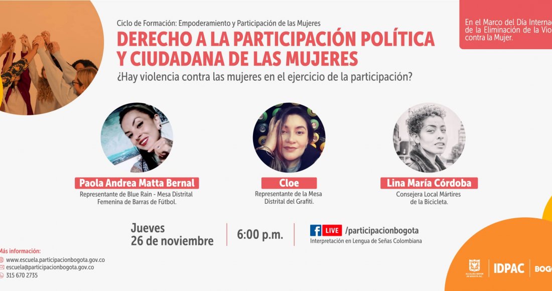 ‘Derecho a la Participación Política y Ciudadana de las Mujeres’