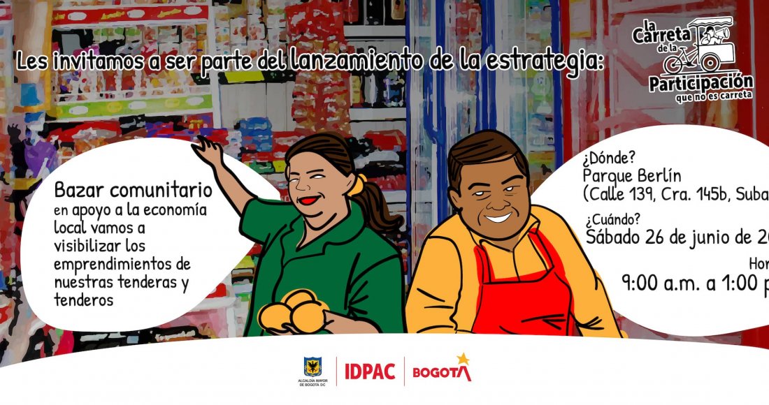 IDPAC presenta estrategia:  ‘La carreta de la participación que no es carreta’