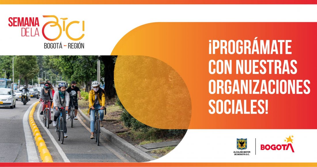 Hoy inicia la XIV Semana de la Bici Bogotá - Región 