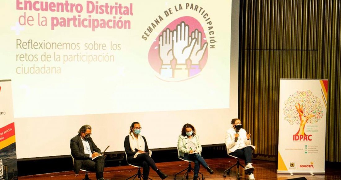 Arrancó Semana de la Participación en Bogotá