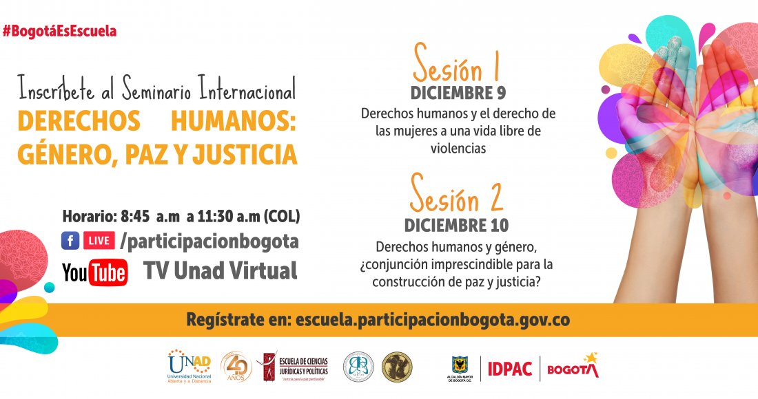 IDPAC Abre Inscripciones Gratuitas para el Seminario Internacional de DDHH