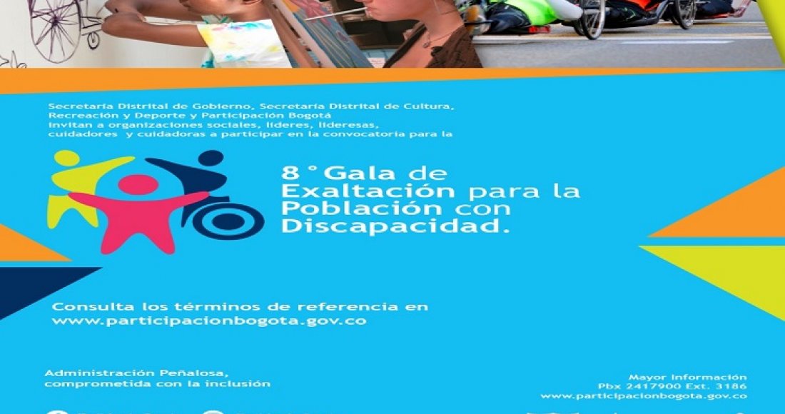 ‘Octava Gala de Exaltación para la Población con Discapacidad’