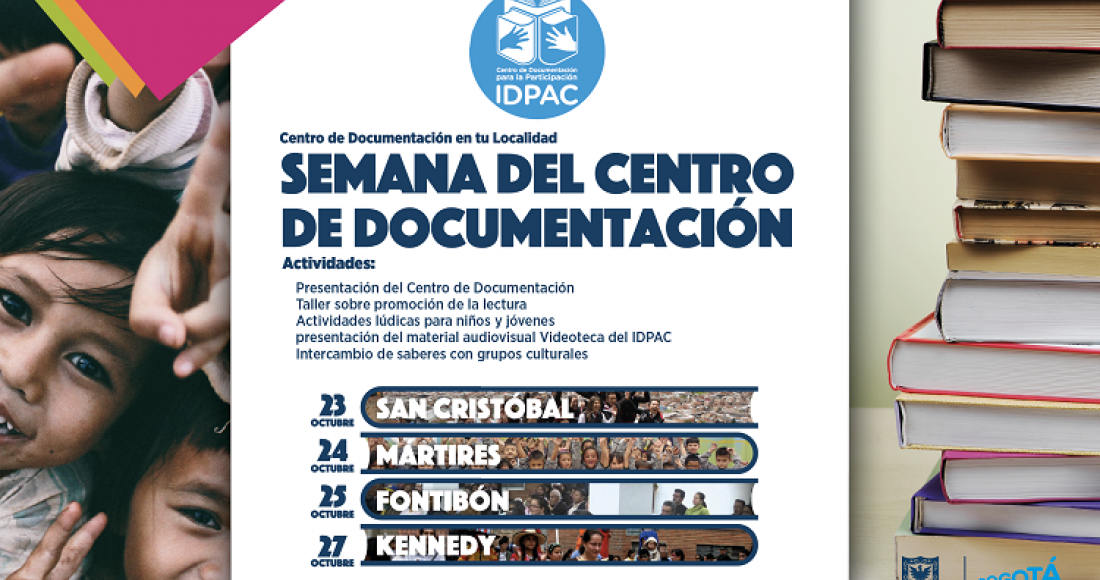 Semana de Actividades culturales del Centro de Documentación IDPAC