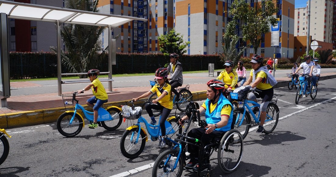 El Día del Padre lo celebramos con el primer ‘Ciclo Paseo Incluyente’