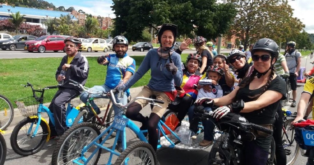 El Día del Padre lo celebramos con el primer ‘Ciclo Paseo Incluyente’