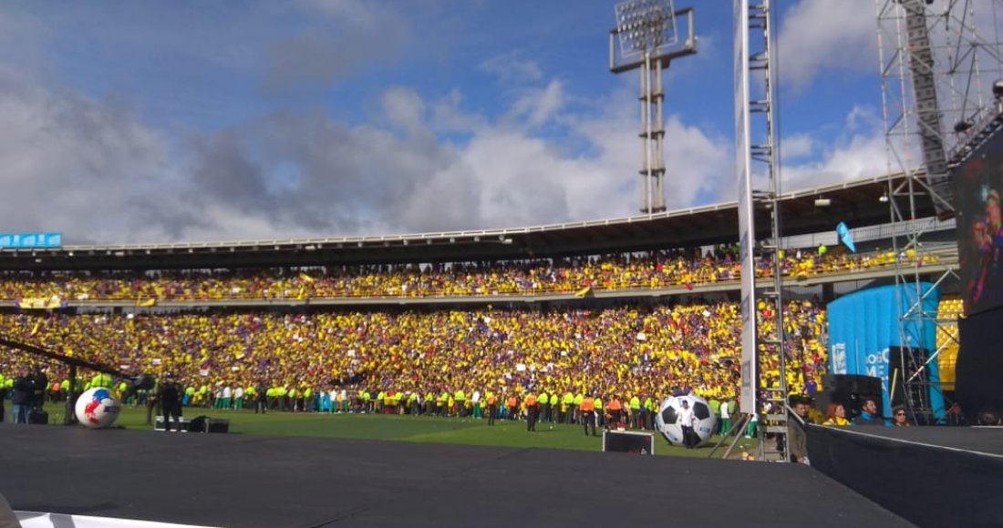 Ejemplar comportamiento en el recibimiento de la Selección Colombia