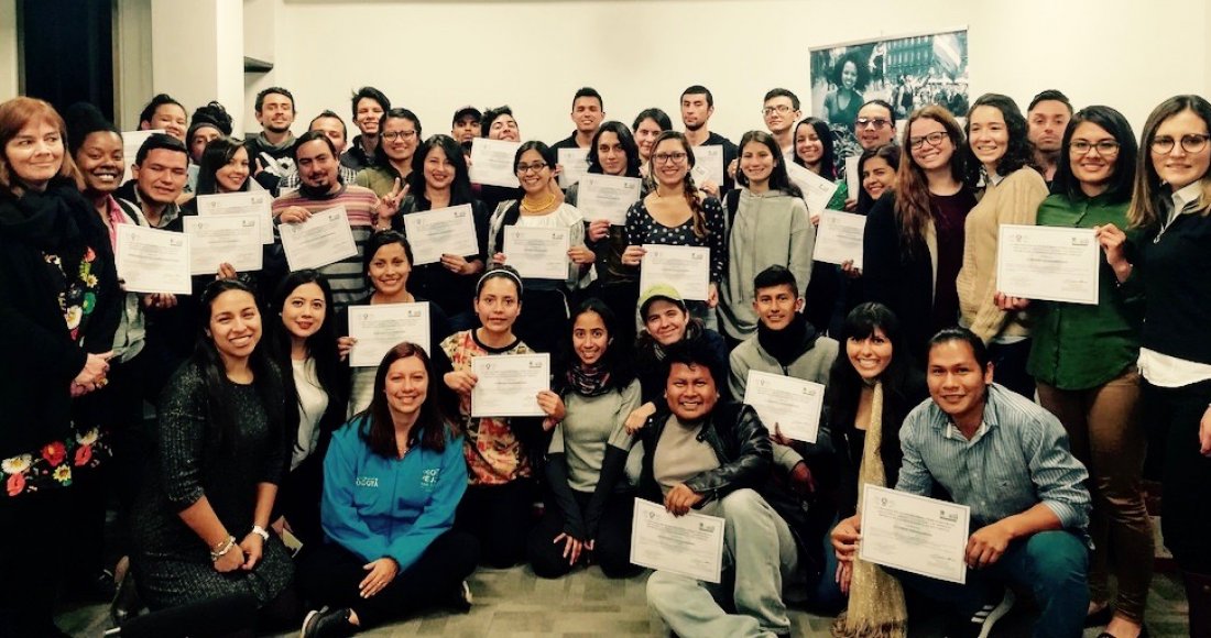 ¡Felicitaciones a nuestros jóvenes líderes! avanzamos en el fortalecimiento de organizaciones juveniles