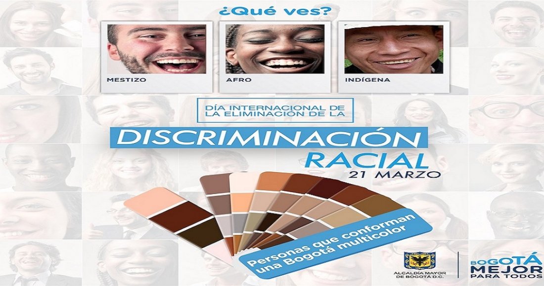 Así nos sumamos al ‘Día Internacional de la Eliminación de la Discriminación Racial’