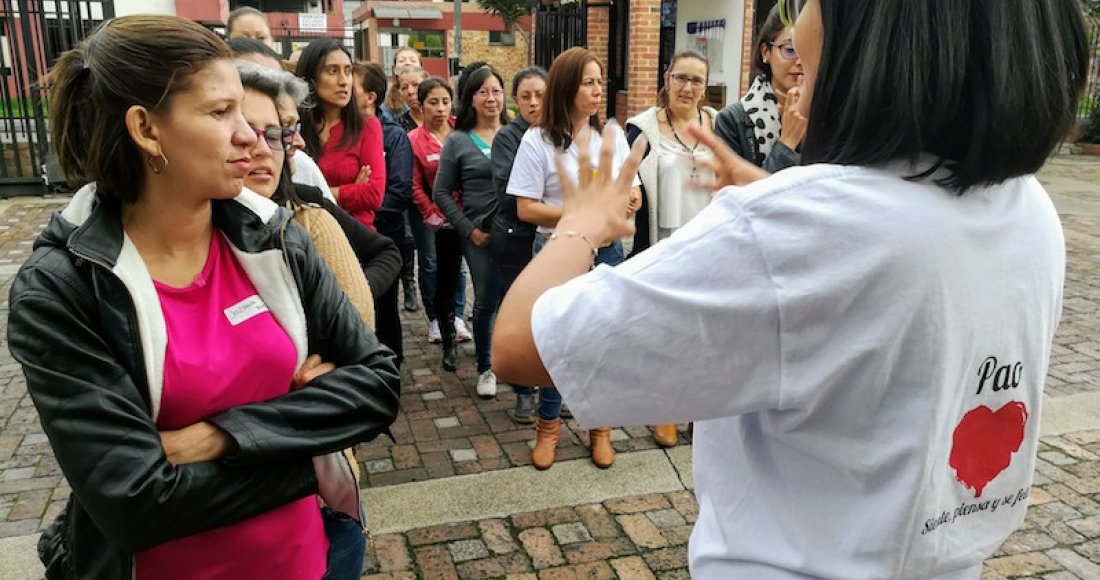 ‘Sentir, pensar y ser felices’: propuesta de Sentipensante, organización  Bogotá Líder 