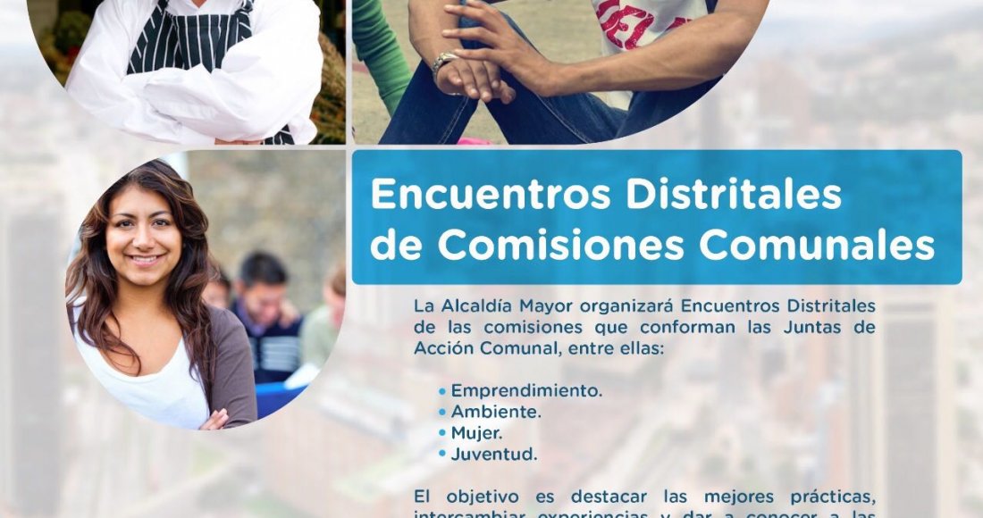 Encuentros Distritales de Comisiones Comunales