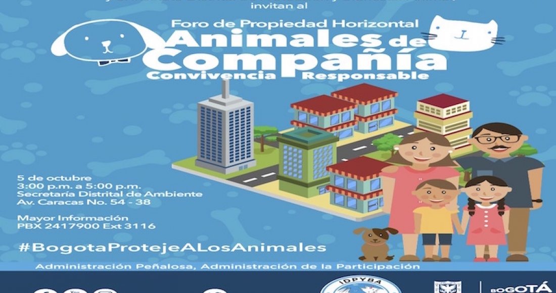 Primer ‘Foro de Propiedad Horizontal: Animales de Compañía, Convivencia Responsable’