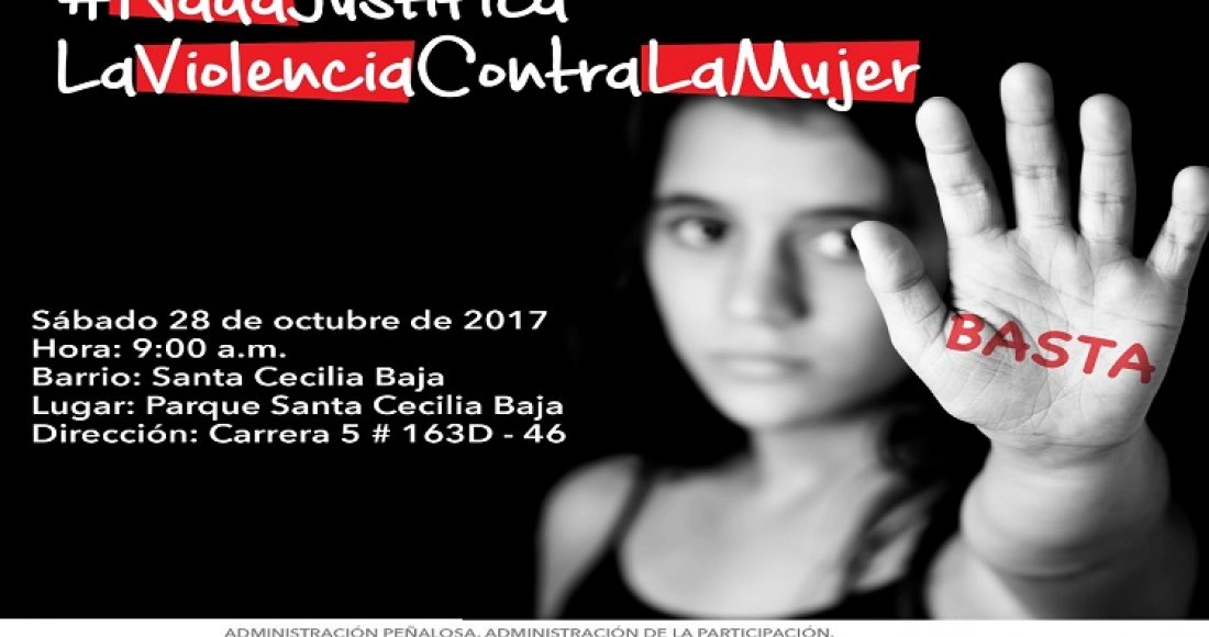 Campaña ‘Nada Justifica la Violencia Contra la Mujer’ llega a la localidad de Usaquén