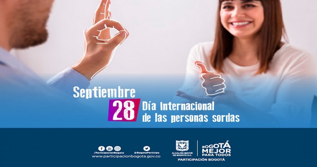 Este 28 de septiembre se conmemora el Día Internacional de las Personas Sordas