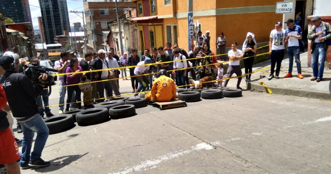 Decenas de carritos de balineras se toman La Perseverancia