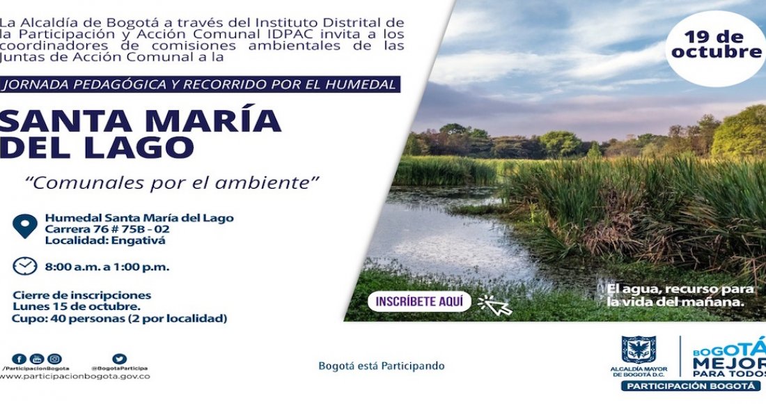 Participe de la jornada pedagógica ‘Comunales por el Ambiente’