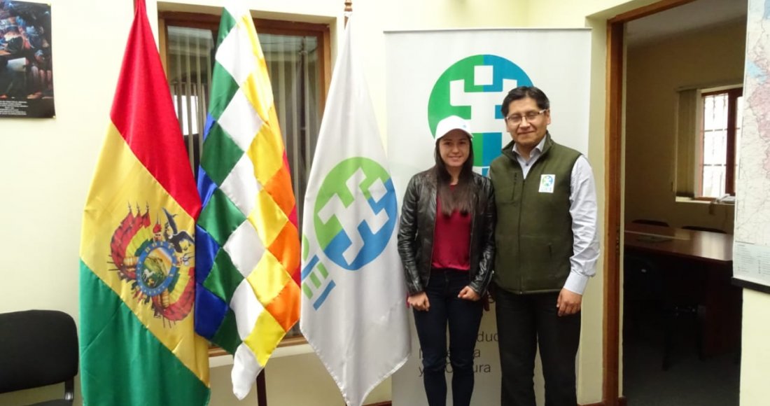 Una excelente representante de Bogotá Líder en Bolivia