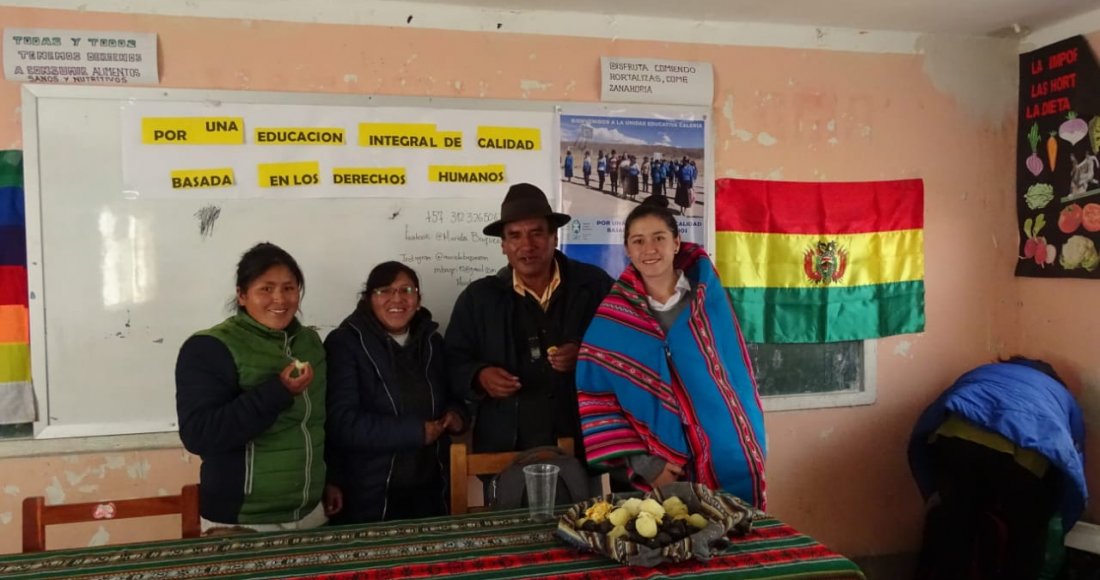 Una excelente representante de Bogotá Líder en Bolivia