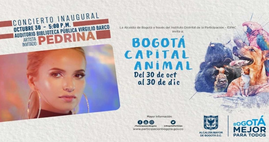 Con un gran concierto Bogotá se convierte en la ‘Capital Animal’ durante dos meses