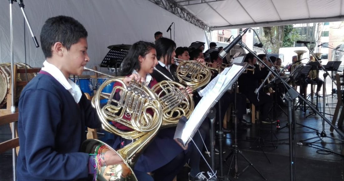 El concierto que cautivó el corazón de los niños y niñas bogotanos