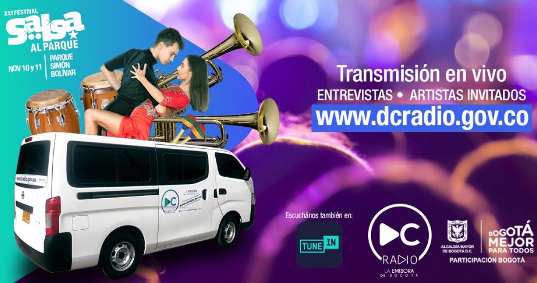 Conéctese con lo mejor de ‘Salsa al Parque’ a través de DC Radio, la emisora de Bogotá