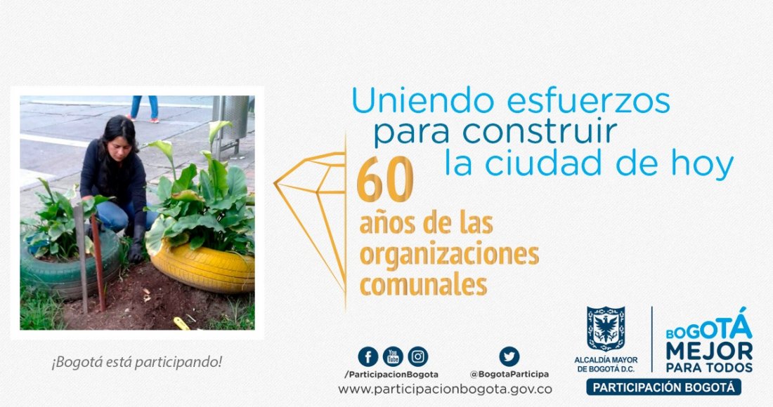 Distrito exalta el trabajo de los líderes y lideresas comunales al cumplirse 60 años de la Acción Comunal 