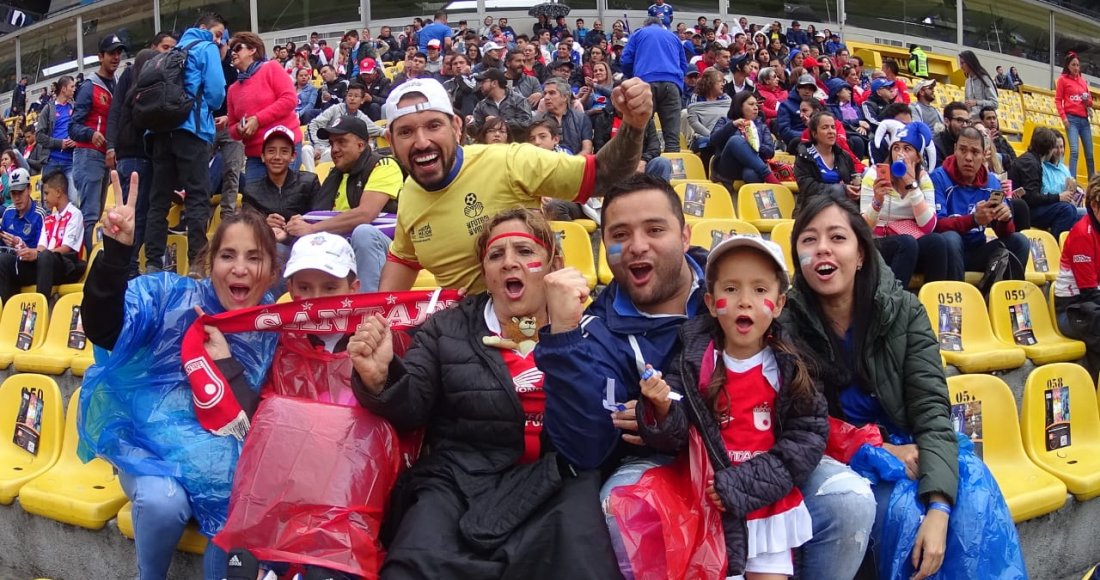 Bogotá agradece a los hinchas del fútbol