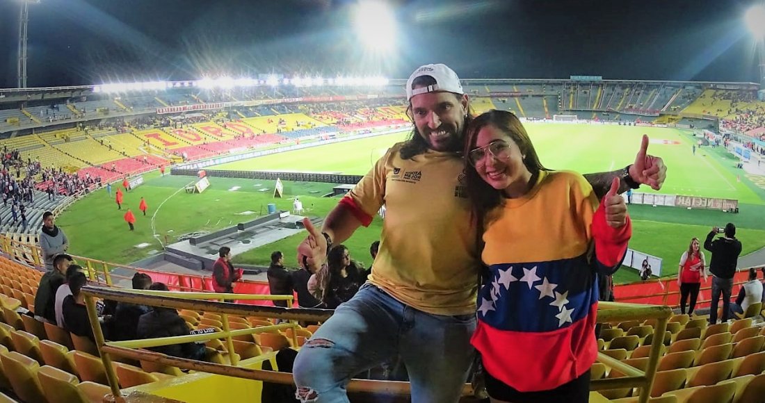 El fútbol de Puertas Abiertas, recibió a venezolanos en el Campín