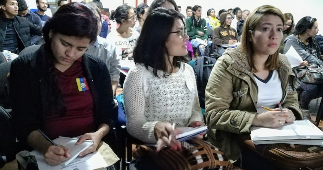 Con las pilas puestas, jóvenes de Bogotá Líder comienzan ciclo de formación