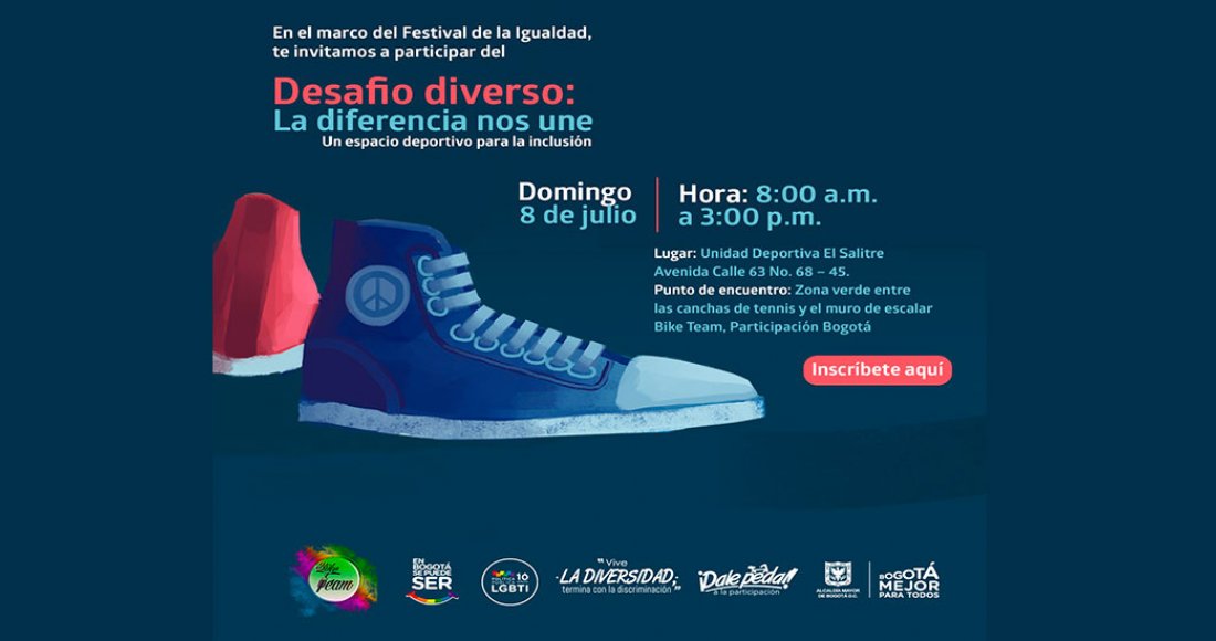 Anímate a participar en el ‘Desafío Diverso’ y dile NO a la discriminación