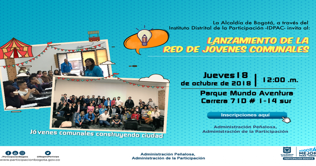 Participe del lanzamiento de la Red de Jóvenes Comunales