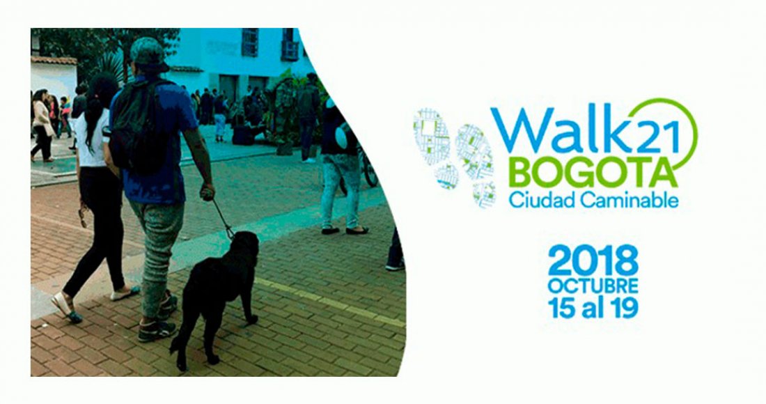 Alístese para el evento ‘Walk21 Bogotá, Ciudad Caminable’