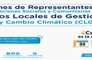 Elección de representantes para Consejos Locales de Gestión de Riesgo y Cambio Climático