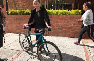 Estamos recuperando bicicletas para donar a la población migrante venezolana