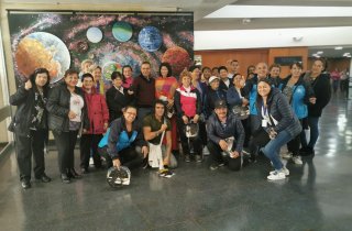 40 personas mayores de la localidad de Ciudad Bolívar visitan el Planetario Distrital