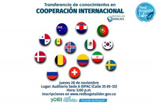 Inscríbase a la Transferencia de Conocimientos en Cooperación Internacional