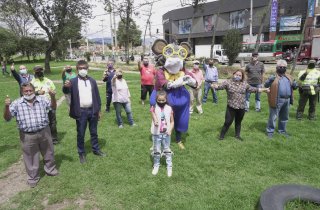 Caravana del Cuidado del IDPAC, exploradora de oportunidades en Suba 