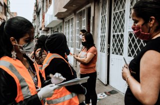 IDPAC entrega mercados en la localidad de Teusaquillo