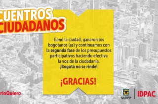 En un 70% aumentó la participación de los ciudadanos en los Planes de Desarrollo de sus localidades. Es la primera vez que se inscriben y participan más de 128 mil personas a los Encuentros Ciudadanos y que 51.789 votan en un proceso de ciudad, no electoral, para definir la inversión de la plata de sus impuestos.