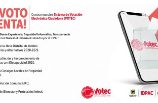 Imagen del Sistema de Votación Electrónica Ciudadana (VOTEC)