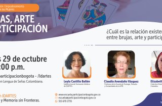 Únete al Facebook Live: ‘Brujas, Arte y Participación’