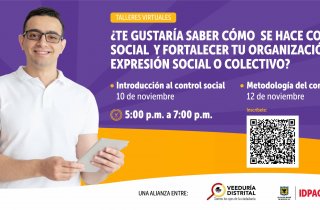 Taller de formación para jóvenes: ¿Cómo Hacer Control Social?