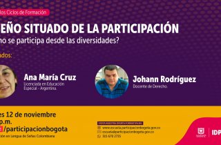 Conéctate al Facebook Live: ‘Diseño Situado de la Participación’