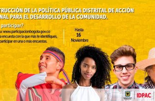 Construyamos juntos la Política Pública Distrital de Acción Comunal