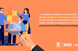 Participa en la construcción del Mapa de Riesgos de Corrupción