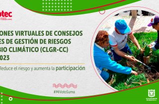 Inician las elecciones para ser representantes de las organizaciones sociales y comunitarias ante los Consejos Locales de Gestión de Riesgos y Cambio Climático en Bogotá