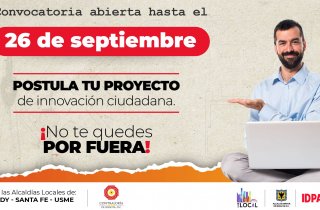 Atención: postula tu proyecto de innovación ciudadana hasta el 26 de septiembre 