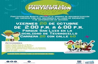 El ‘Festival de la Participación’ llega a Teusaquillo