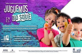 Taller creativo ‘Juguemos en el Bosque’ en la localidad de La Candelaria