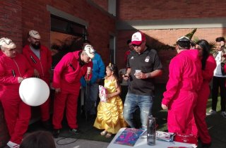 “Yosileo” y el IDPAC celebraron con las barras del América, el día de los niños